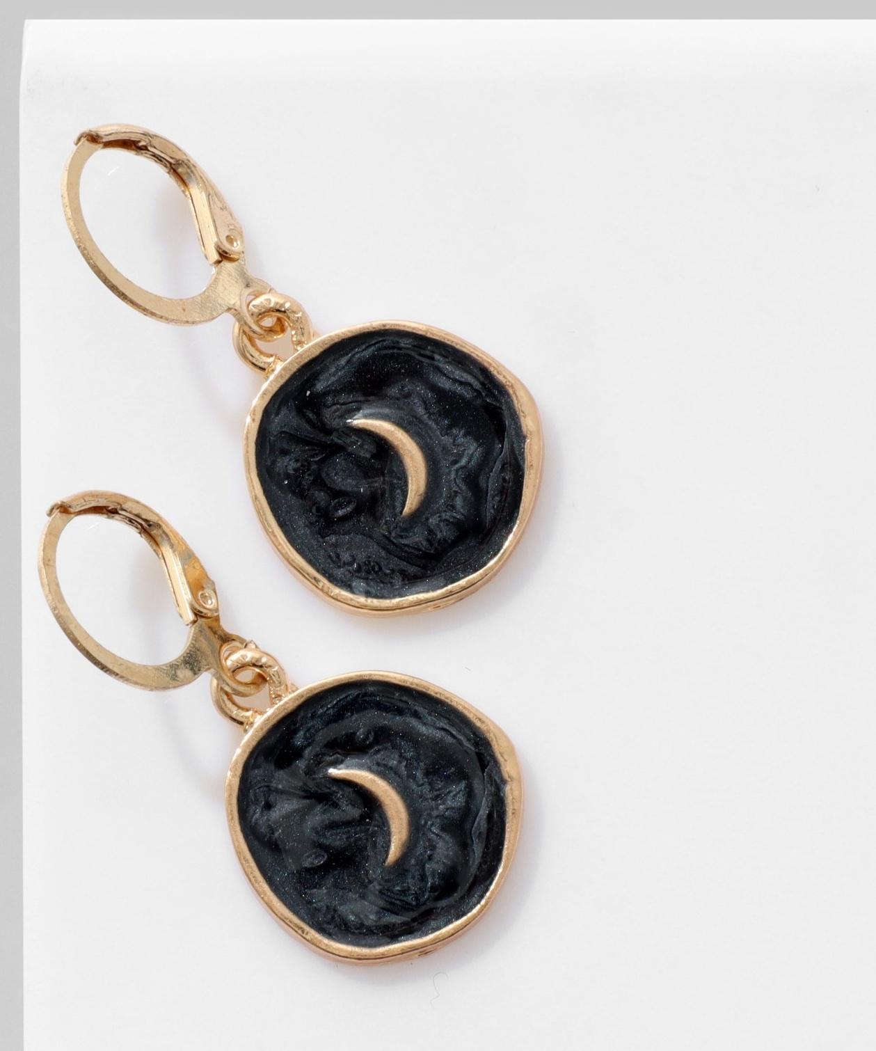 Серьги эмаль 