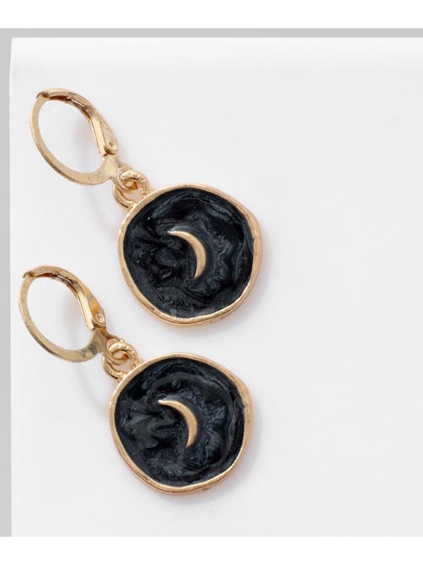 Серьги эмаль 