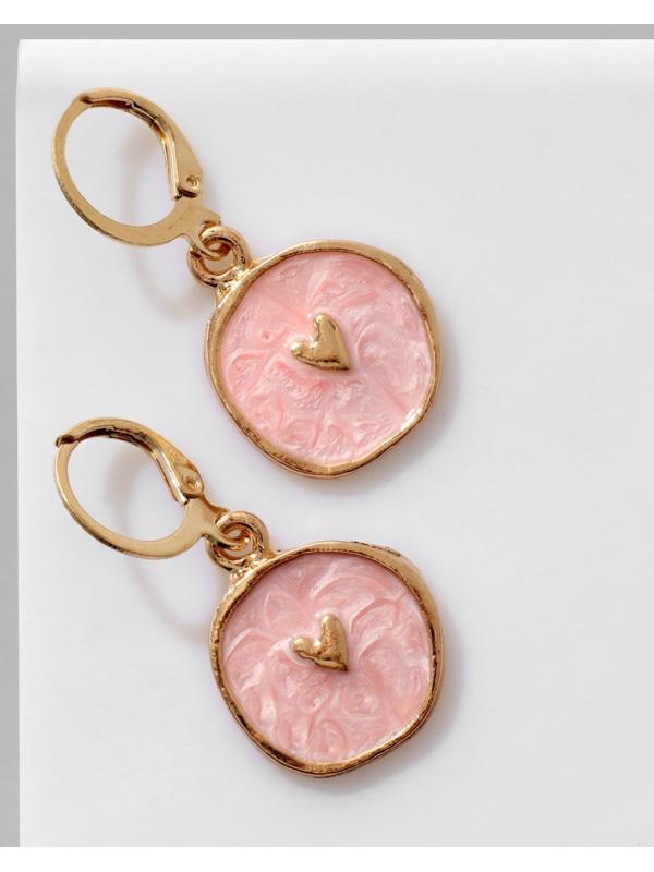 Серьги эмаль 