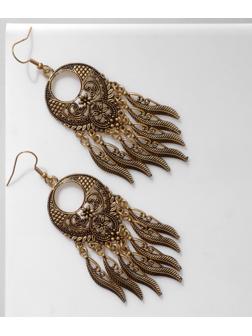 Серьги металл 