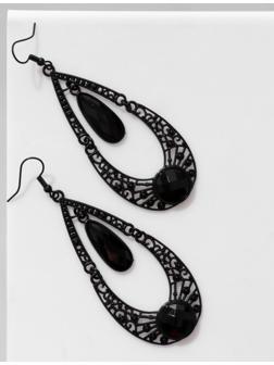 Серьги висячие 