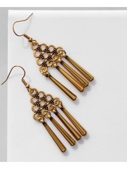 Серьги висячие 