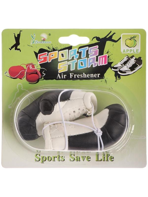 Ароматизатор подвесной, Боксёрские перчатки, зеленое яблоко