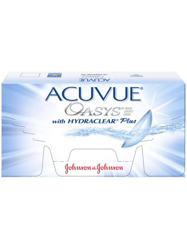 Контактные линзы Acuvue Oasys, 7,5/8,4, в наборе 6шт