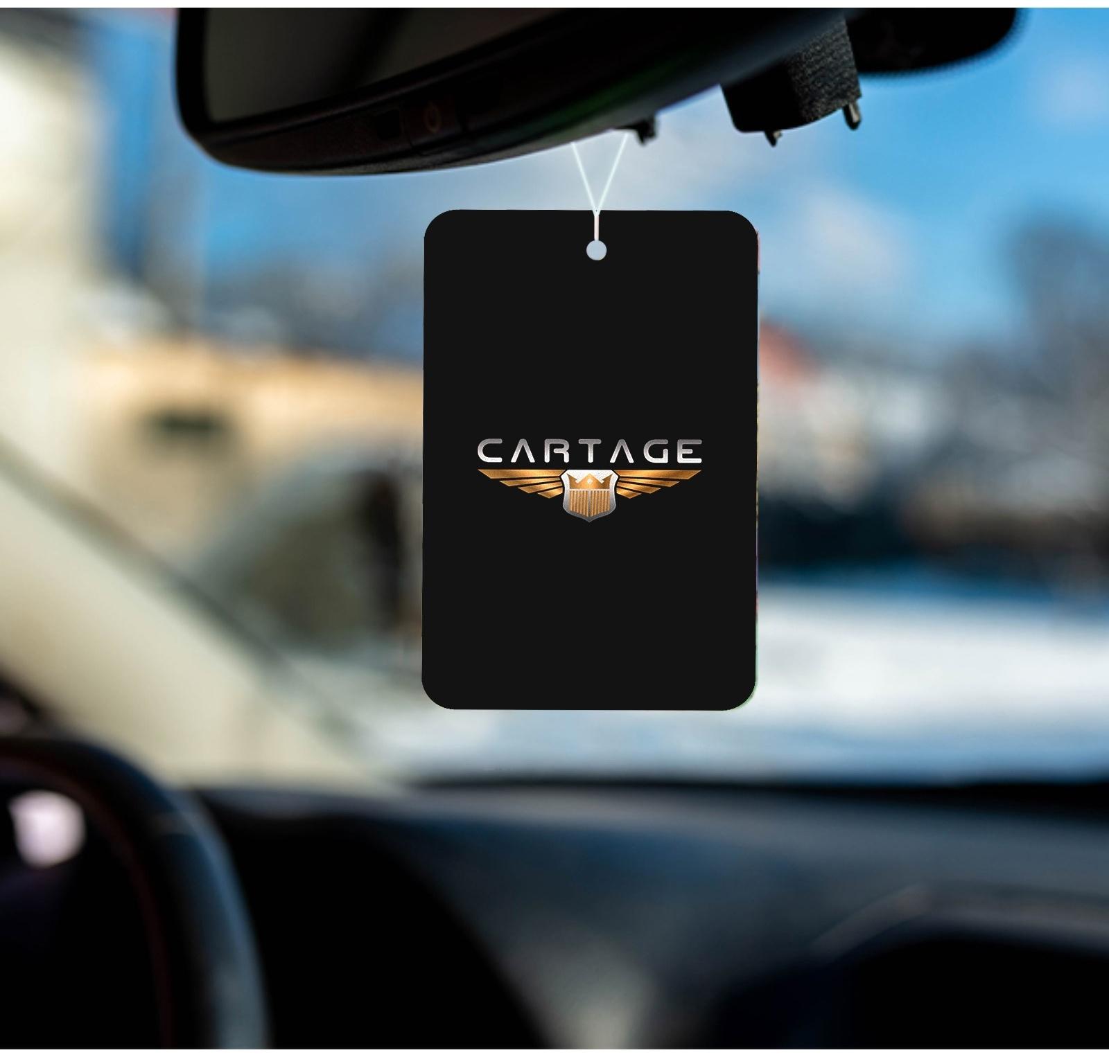 Ароматизатор подвесной Cartage, Ваниль, картонный