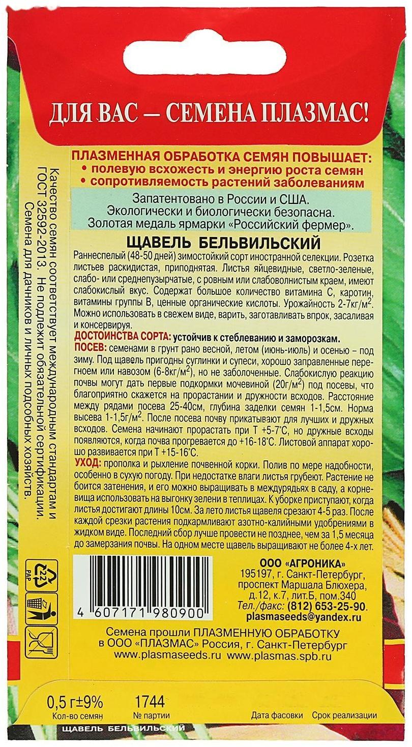 Семена Щавель 