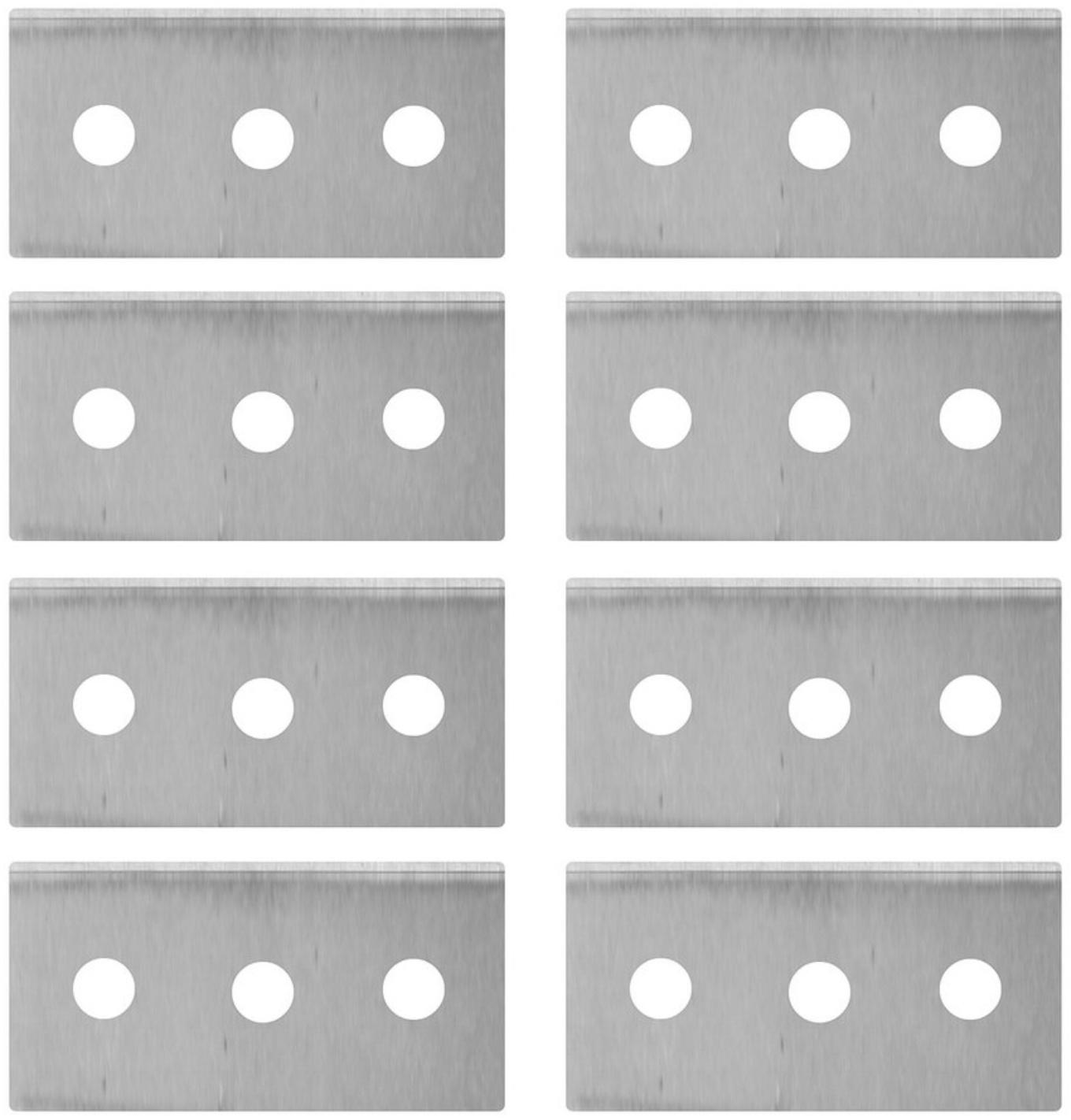 Набор из 8 лезвий для скребка для стеклокерамики NEW