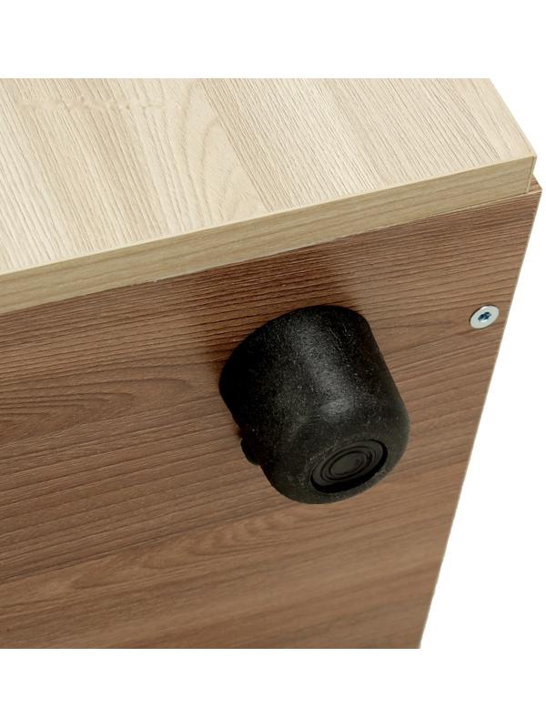 Шкаф 2-х дверный, 800х420х1900, Ясень шимо светлый/Темный