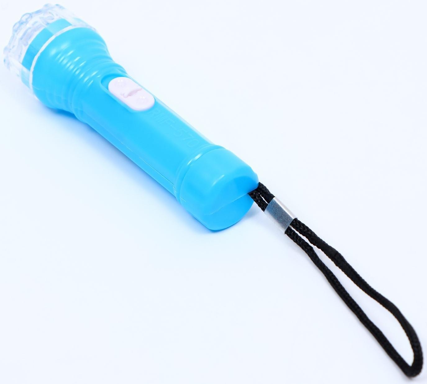 Фонарь ручной, AG3, синий