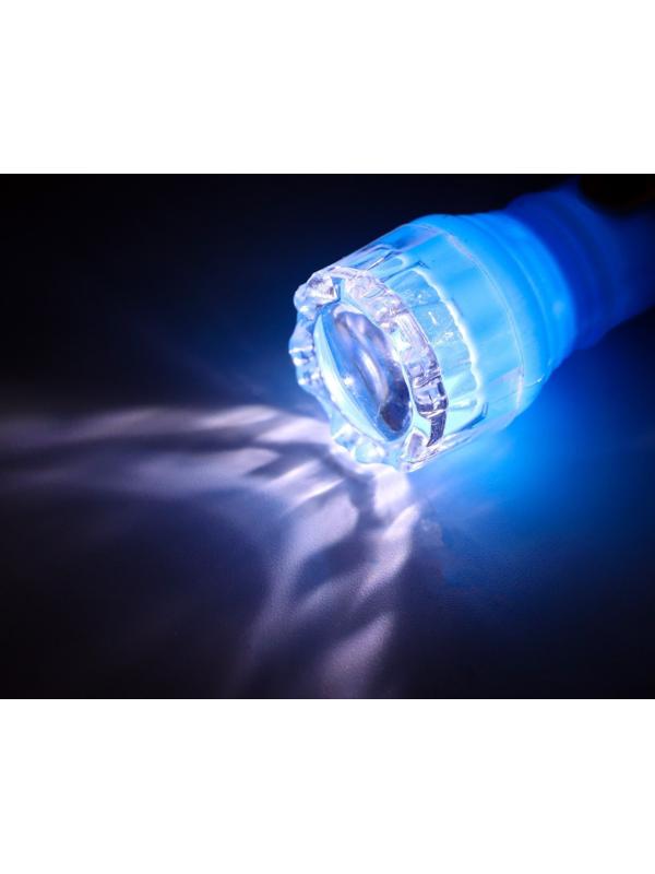Фонарь ручной, AG3, синий