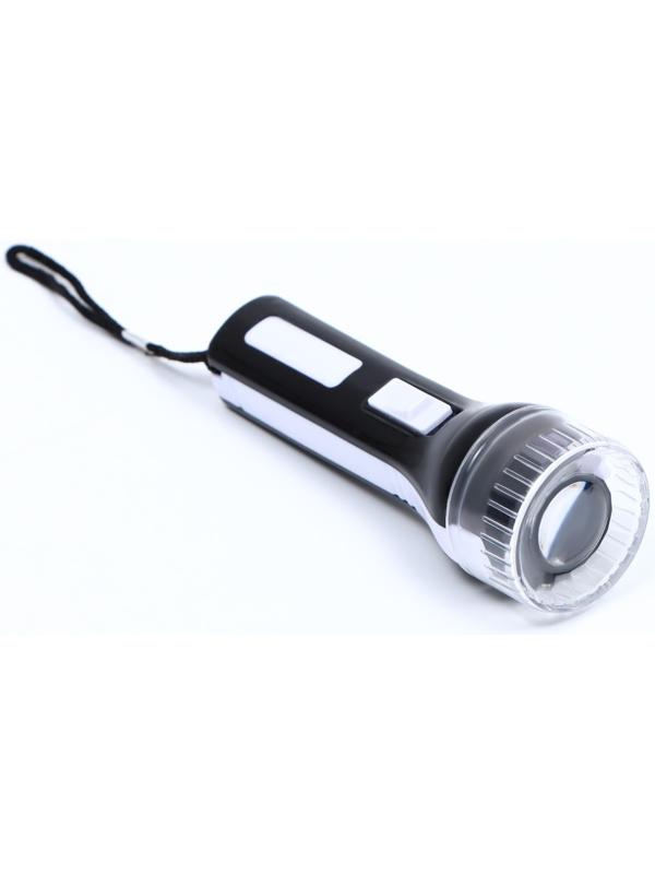 Фонарь ручной, AG3, черно-белый