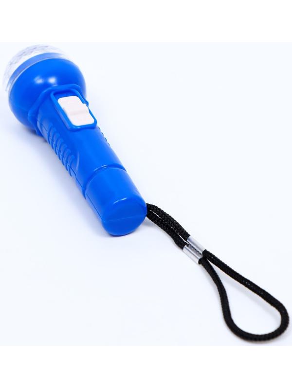Фонарь ручной, AG3, синий