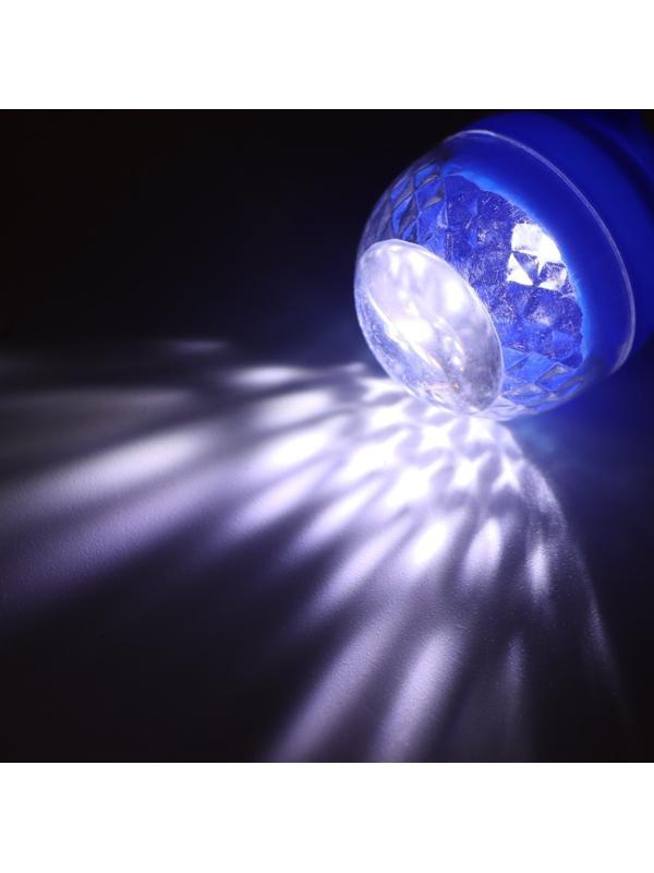 Фонарь ручной, AG3, синий