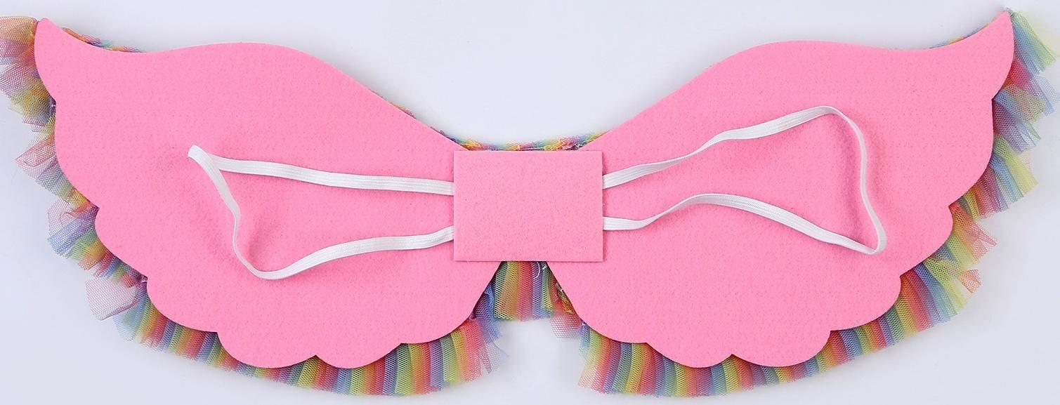 Карнавальный набор «Красотка», 5-7 лет: юбка с х/б подкладом, крылья