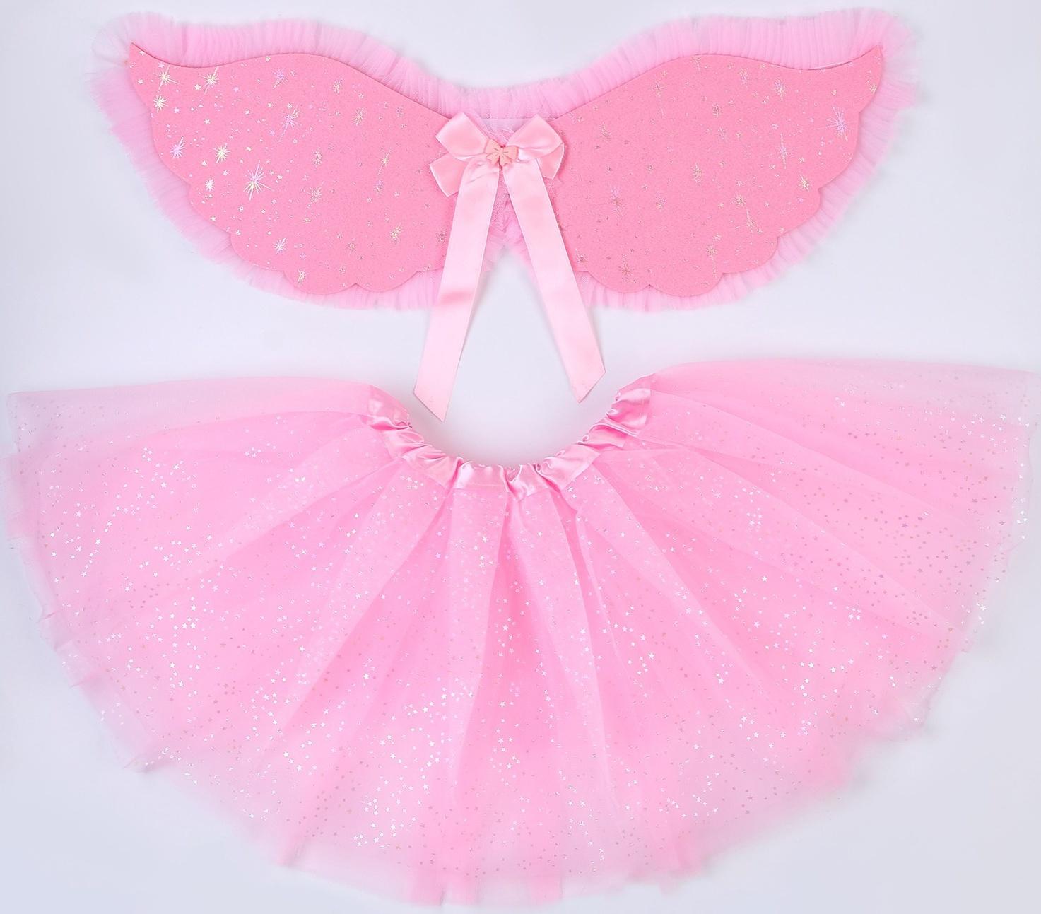 Карнавальный набор «Очаровашка», 5-7 лет: юбка с х/б подкладом, крылья