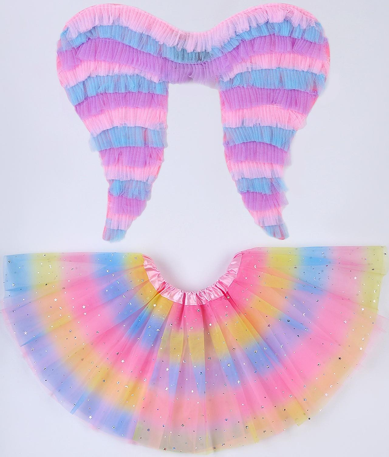 Карнавальный набор «Милашка», 5-7 лет: юбка с х/б подкладом, крылья