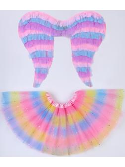 Карнавальный набор «Милашка», 5-7 лет: юбка с х/б подкладом, крылья