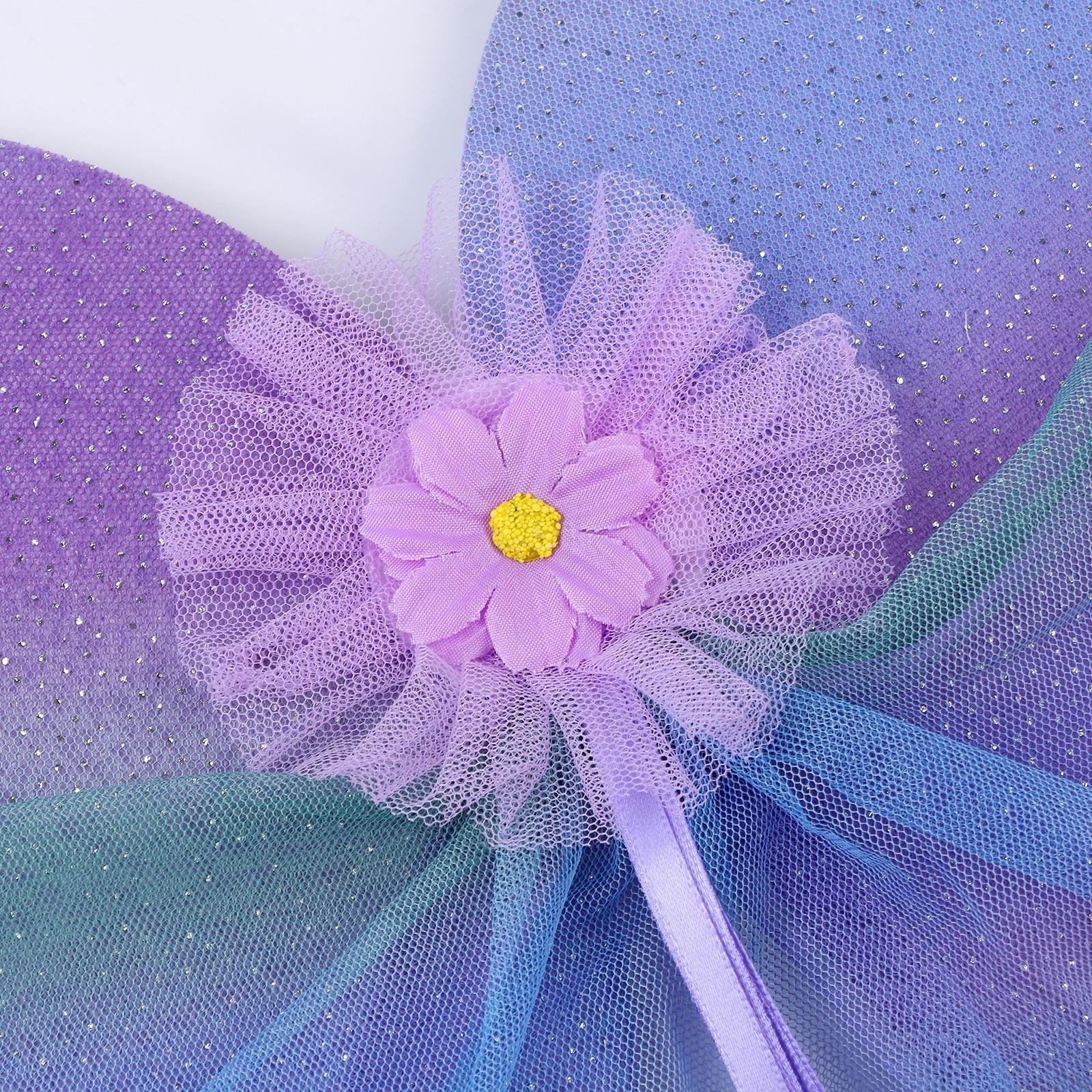 Карнавальный набор «Бабочка», 5-7 лет, сиреневый: юбка с х/б подкладом, крылья