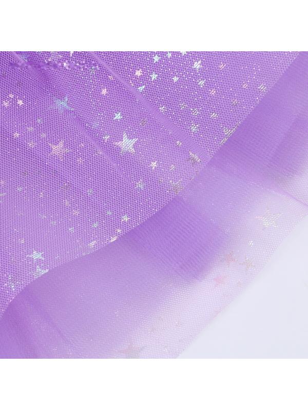 Карнавальный набор «Бабочка», 5-7 лет, сиреневый: юбка с х/б подкладом, крылья