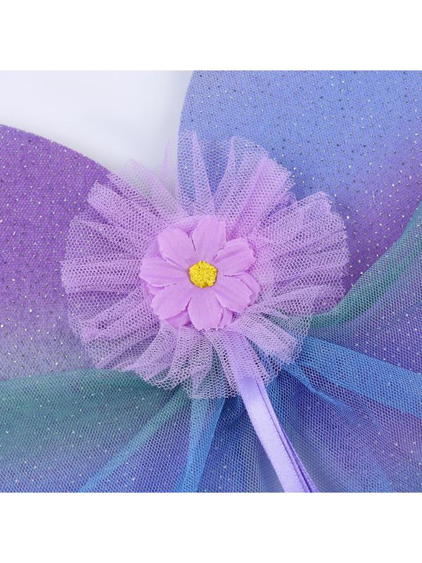 Карнавальный набор «Бабочка», 5-7 лет, сиреневый: юбка с х/б подкладом, крылья