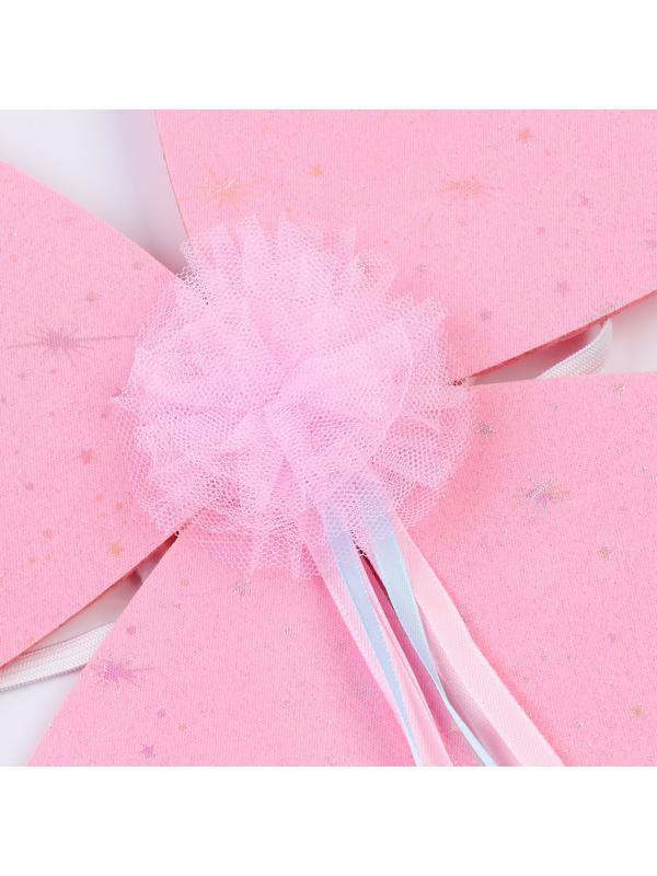 Карнавальный набор «Бабочка», 5-7 лет, розовый: юбка с х/б подкладом, крылья