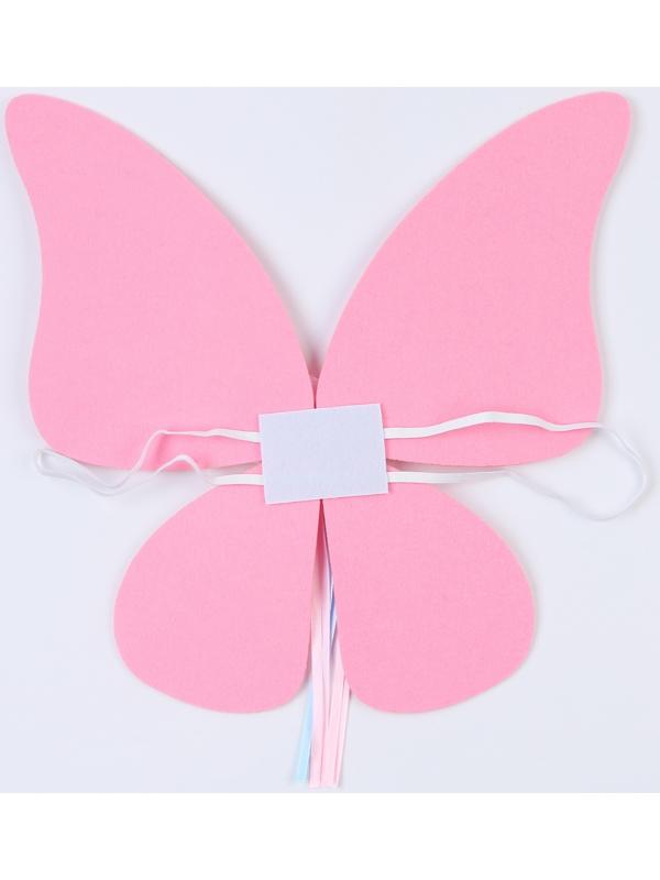 Карнавальный набор «Бабочка», 5-7 лет, розовый: юбка с х/б подкладом, крылья