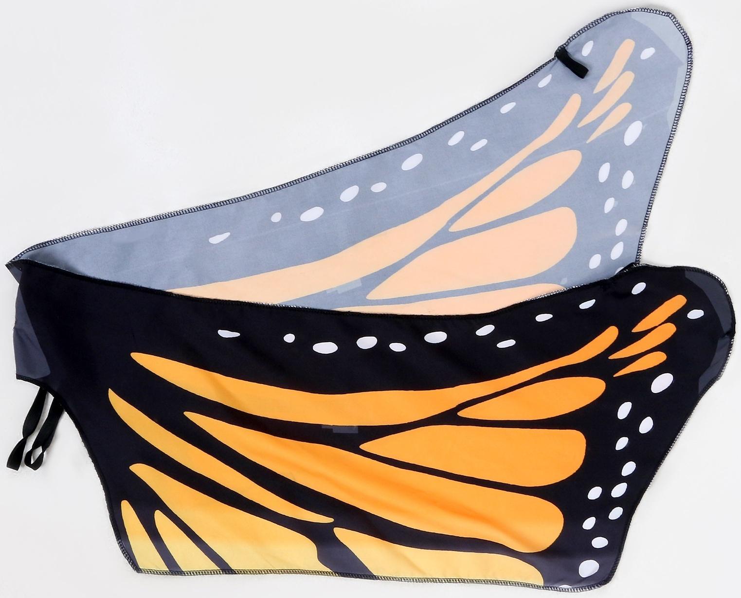 Карнавальный набор «Бабочка», 5-7 лет: юбка с х/б подкладом, крылья