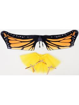 Карнавальный набор «Бабочка», 5-7 лет: юбка с х/б подкладом, крылья