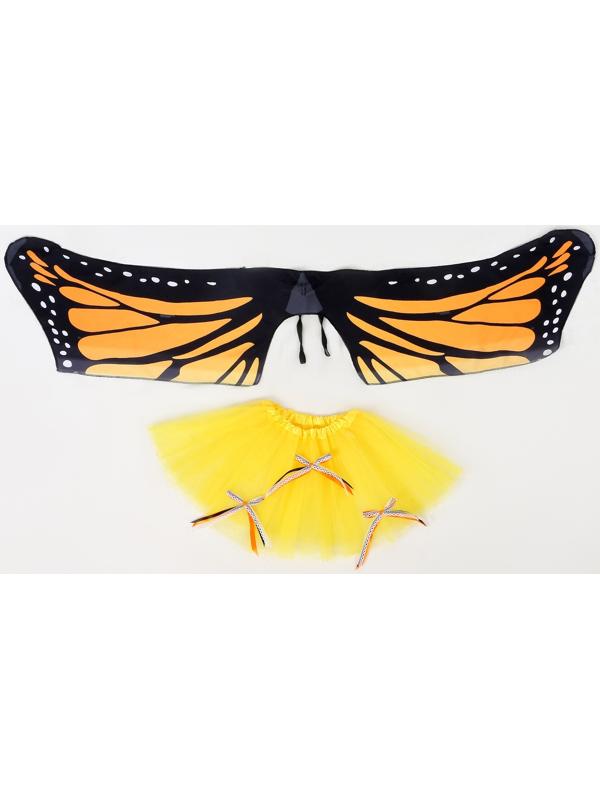 Карнавальный набор «Бабочка», 5-7 лет: юбка с х/б подкладом, крылья