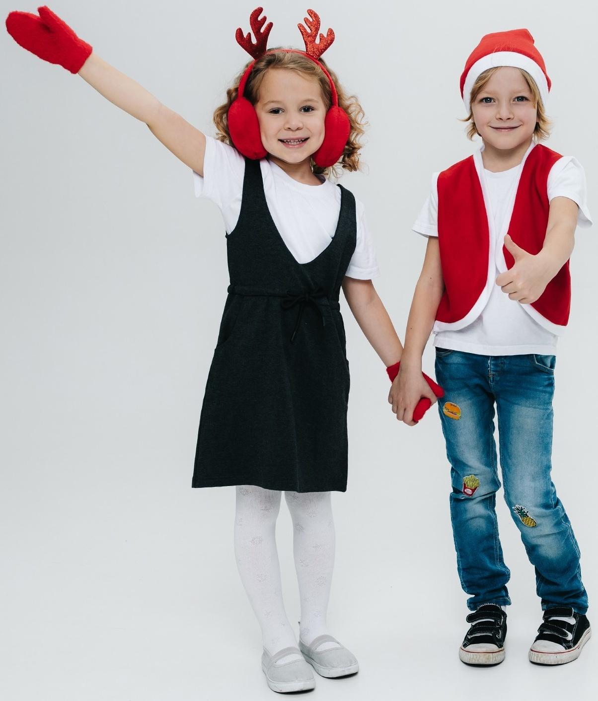 Карнавальный набор «Зимнее чудо»: ободок-наушники, варежки