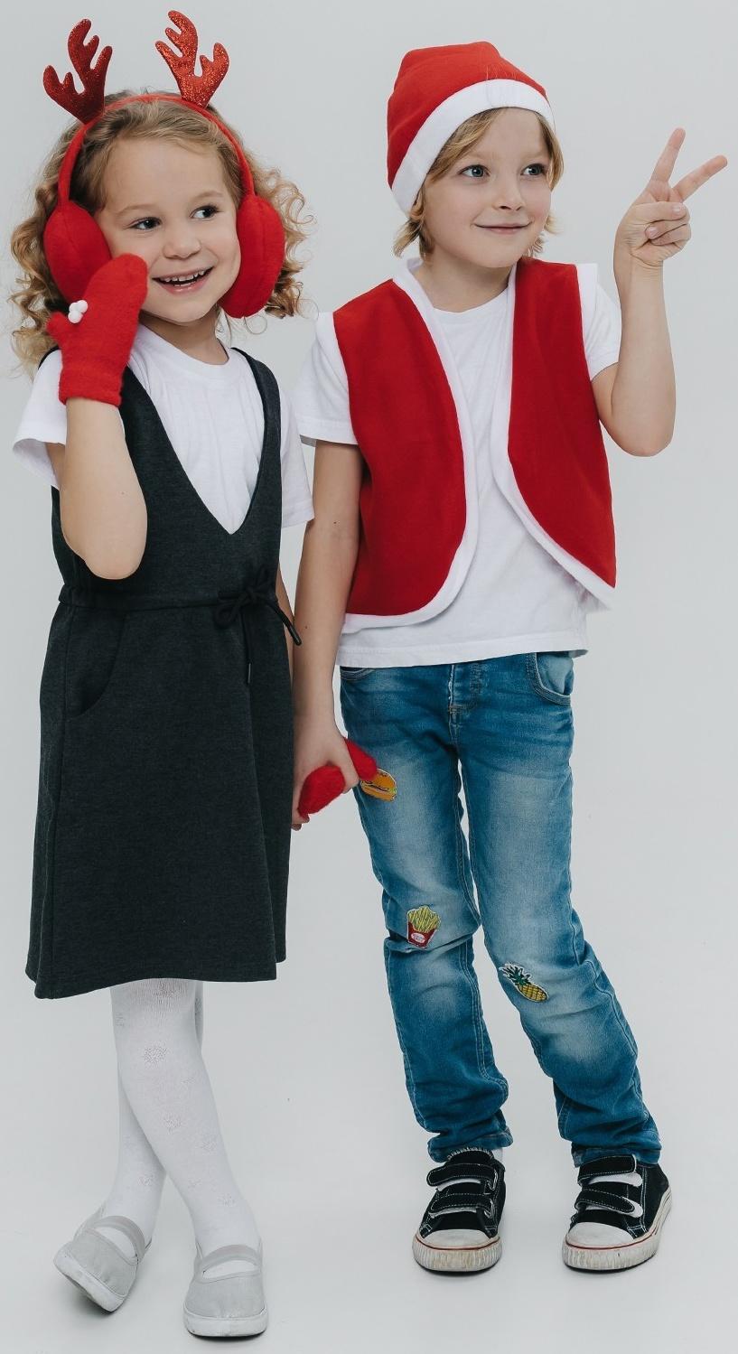 Карнавальный набор «Зимнее чудо»: ободок-наушники, варежки