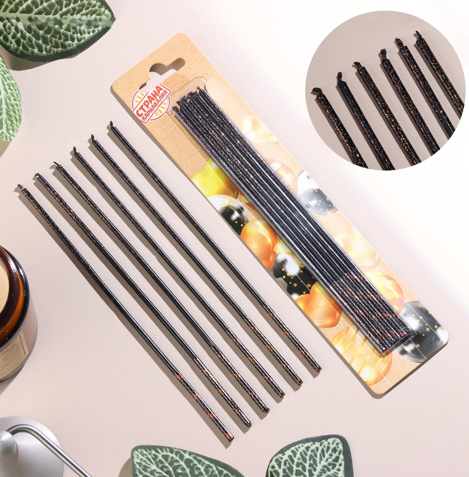 Набор свечей в торт, 6 штук 