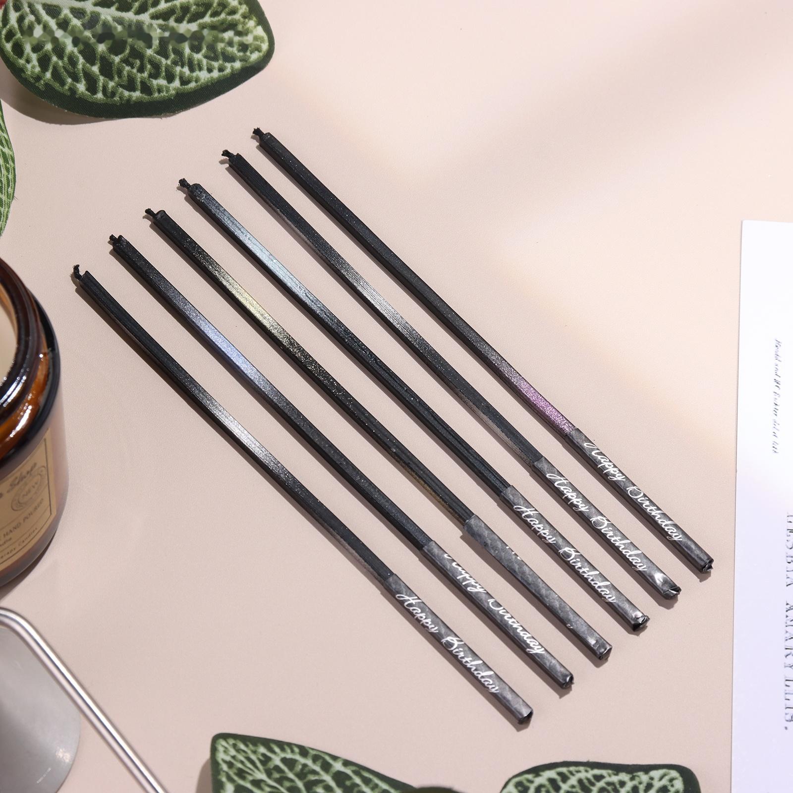 Набор свечей в торт, 6 штук 