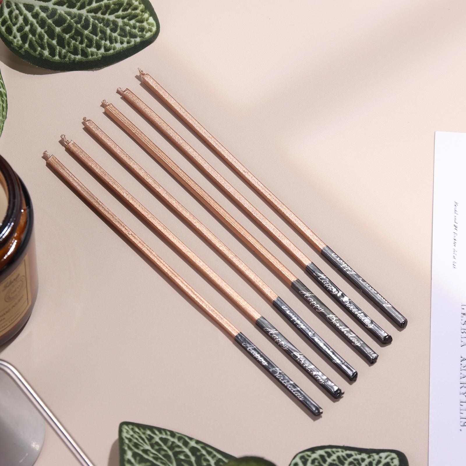 Набор свечей в торт, 6 штук 