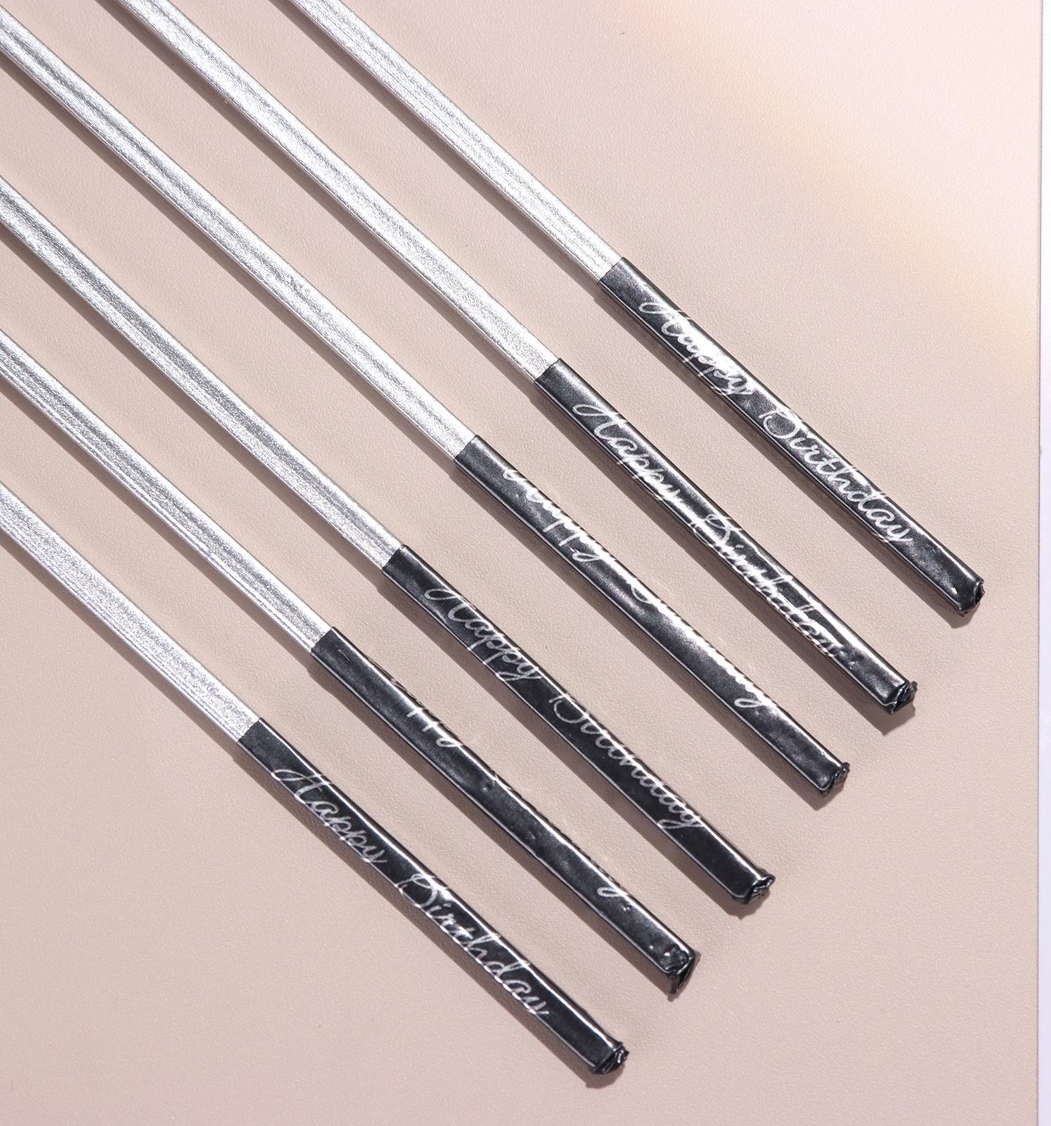 Набор свечей в торт, 6 штук 