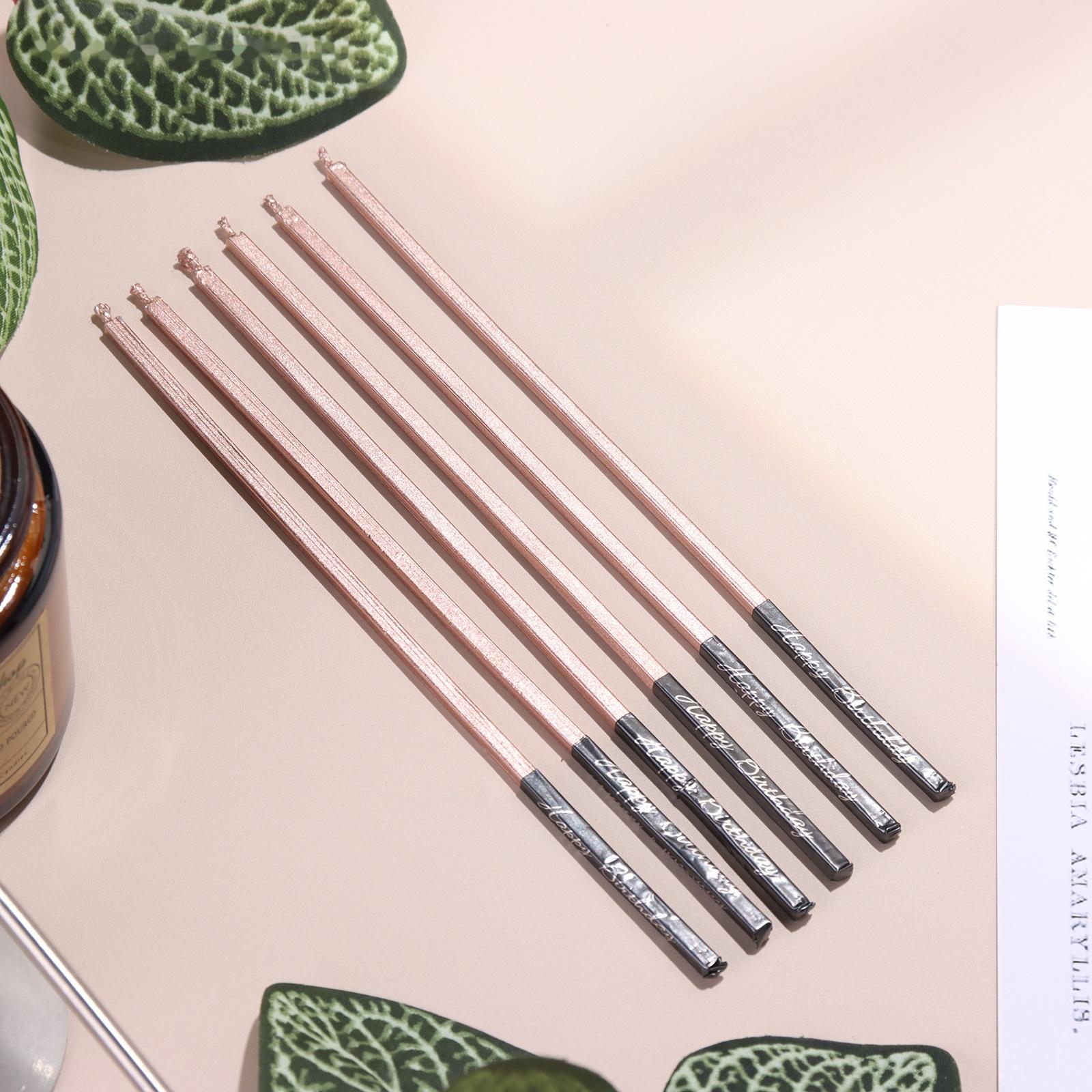 Набор свечей в торт, 6 штук 