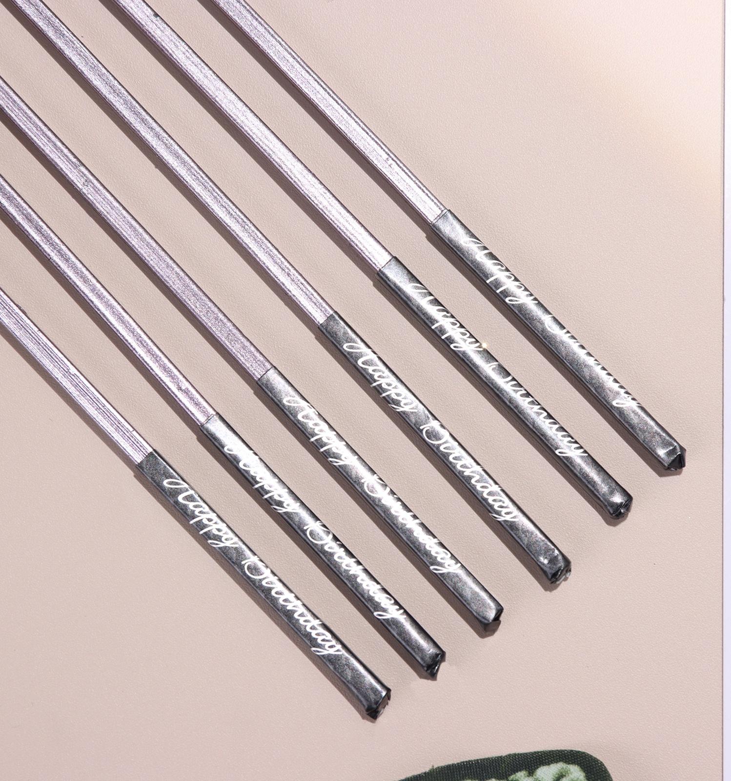 Набор свечей в торт, 6 штук 