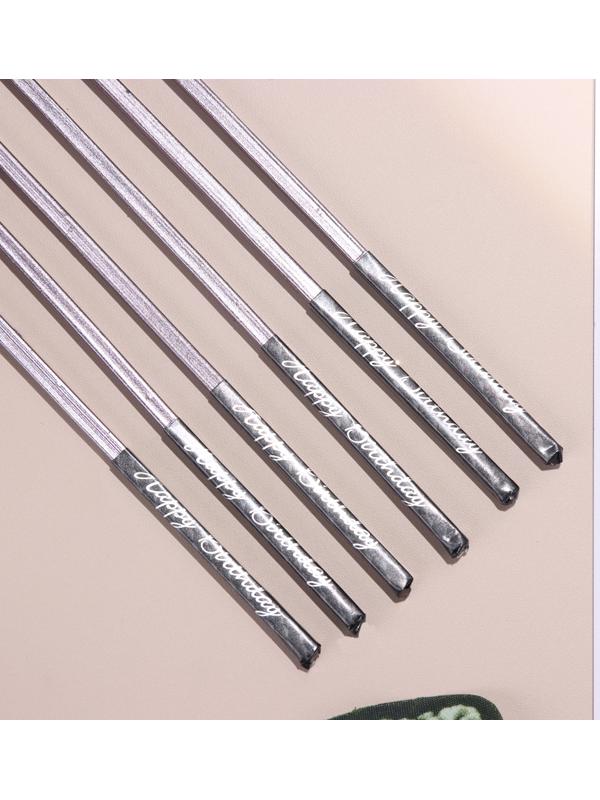 Набор свечей в торт, 6 штук 