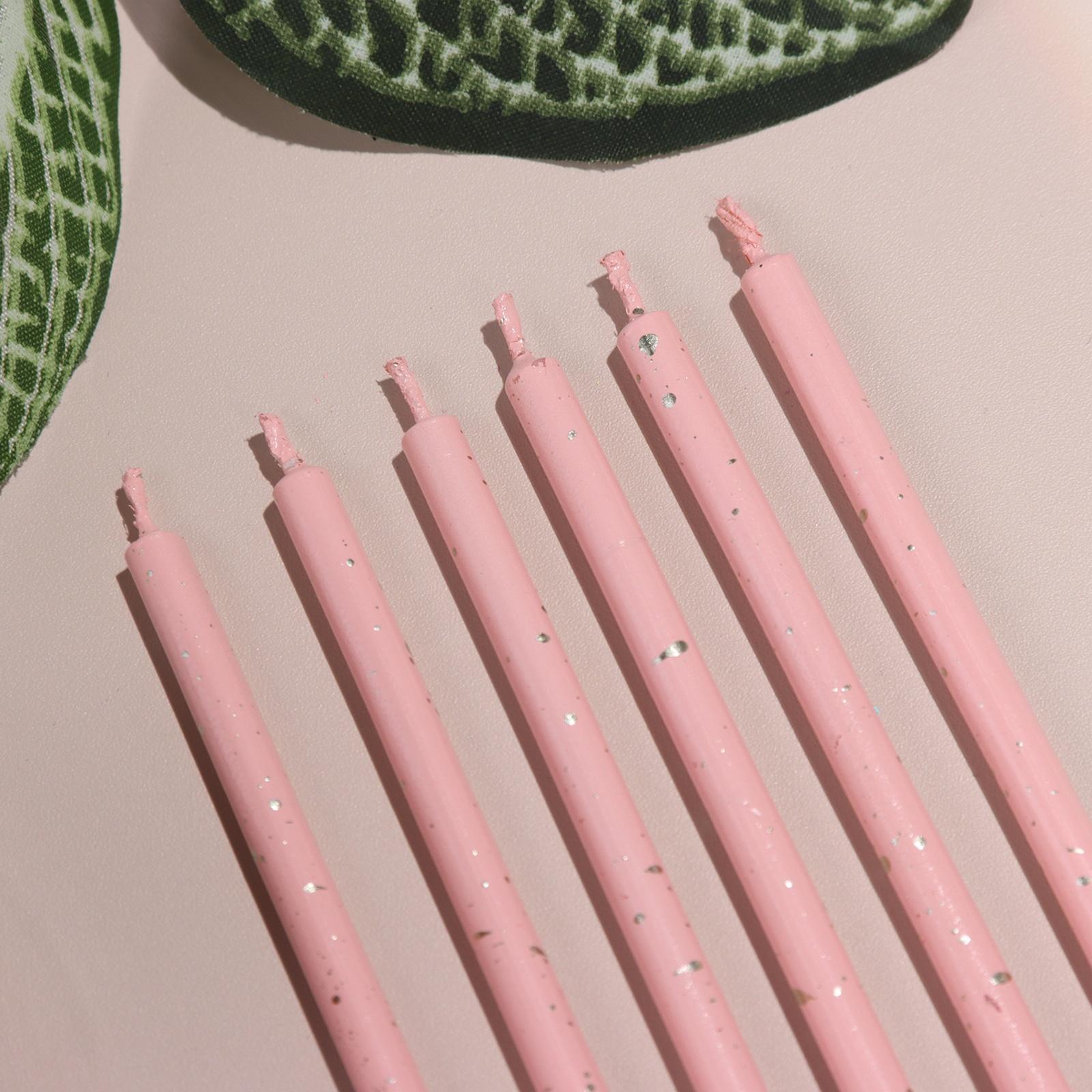 Набор свечей в торт, 6 штук 