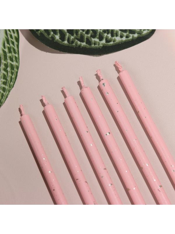 Набор свечей в торт, 6 штук 