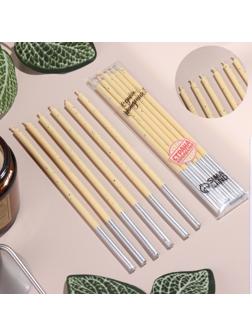 Набор свечей в торт, 6 штук 