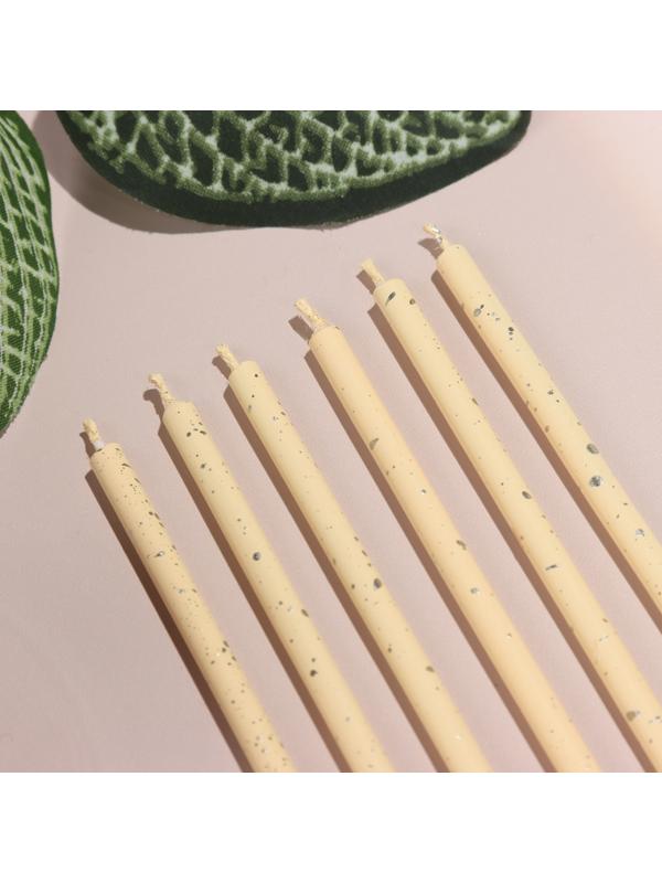 Набор свечей в торт, 6 штук 