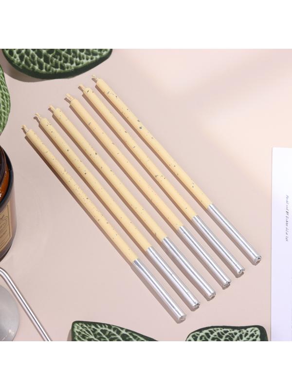 Набор свечей в торт, 6 штук 