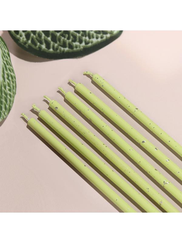 Набор свечей в торт, 6 штук 