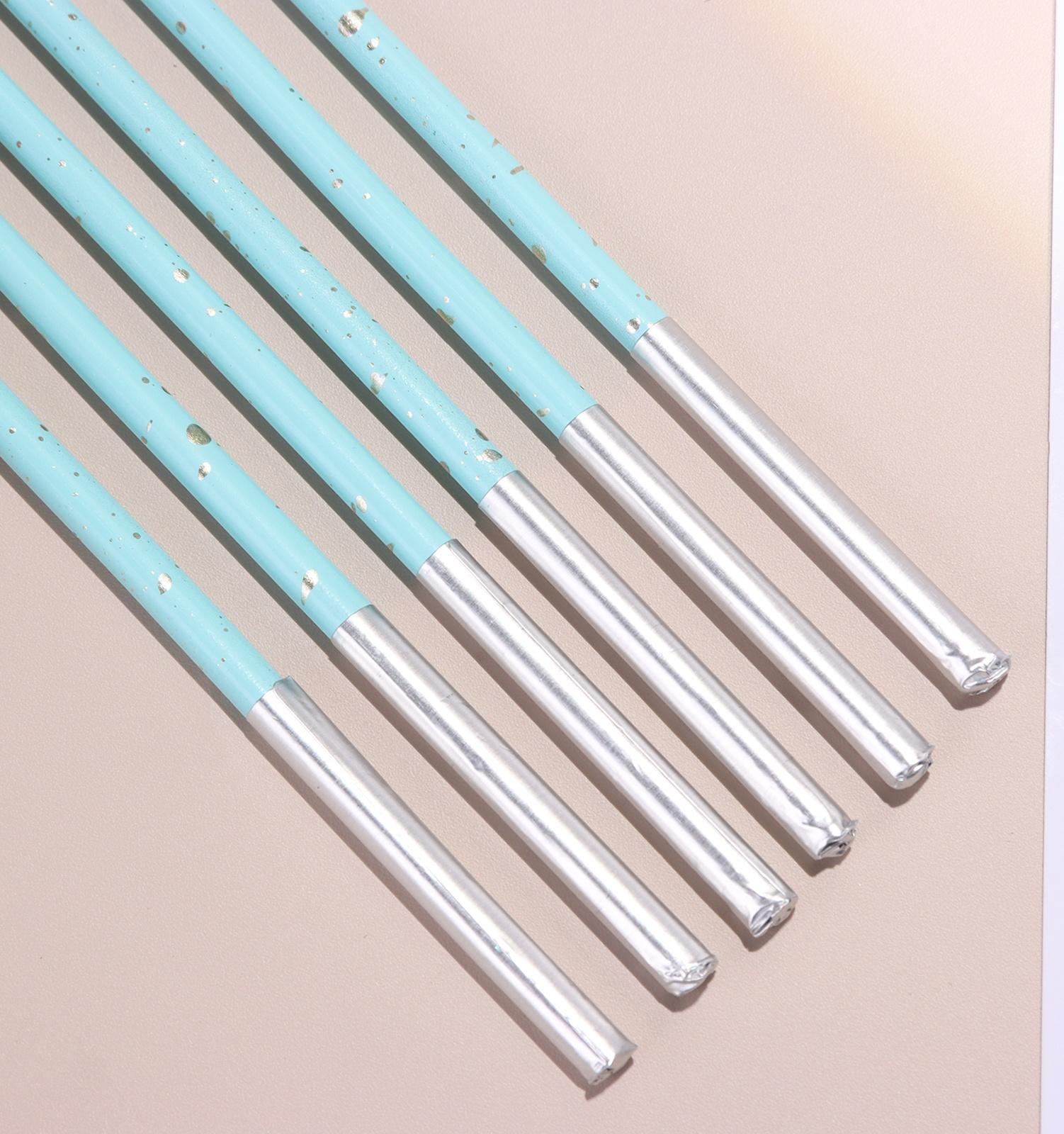 Набор свечей в торт, 6 штук 