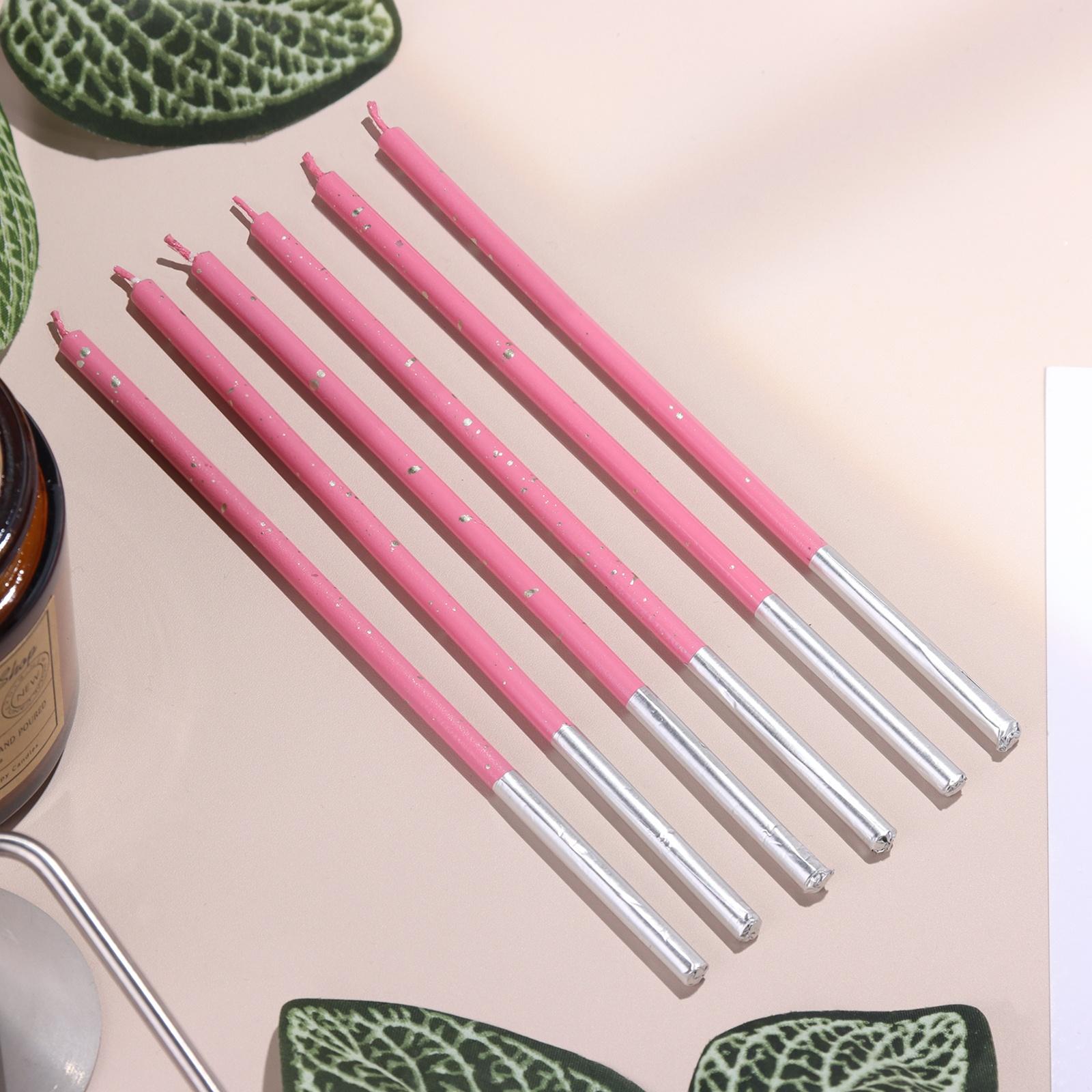 Набор свечей в торт, 6 штук 