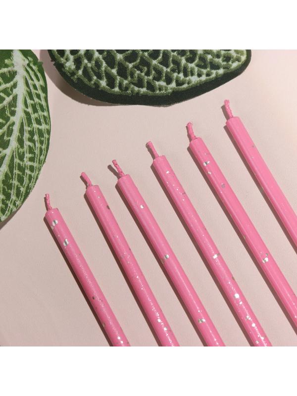 Набор свечей в торт, 6 штук 