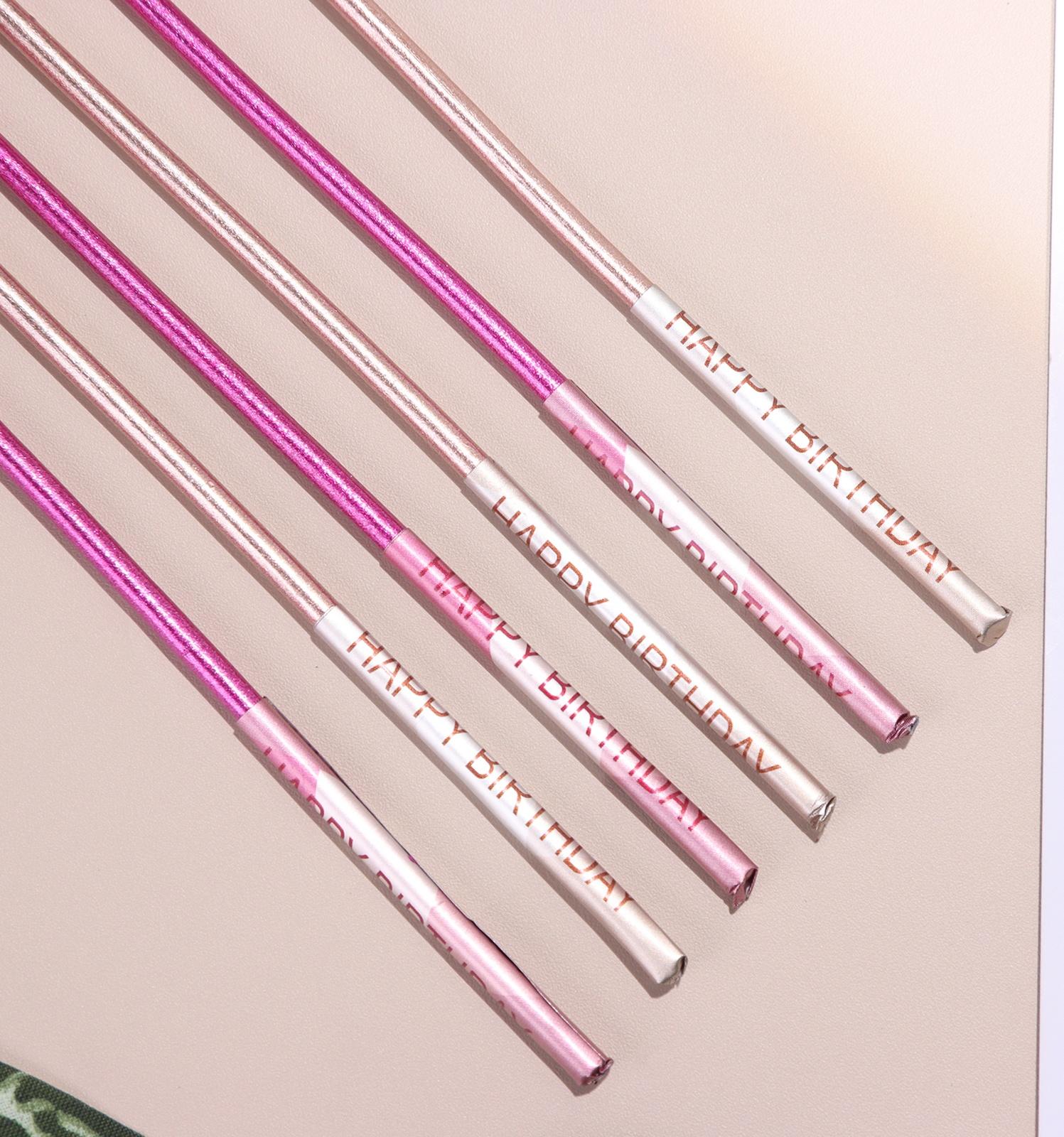 Набор свечей в торт, 6 штук 