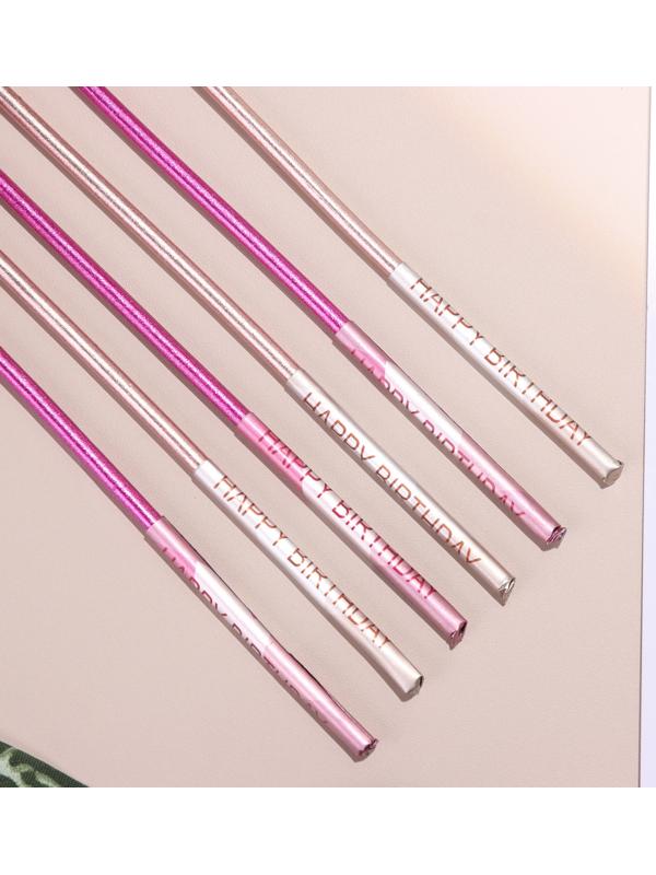 Набор свечей в торт, 6 штук 