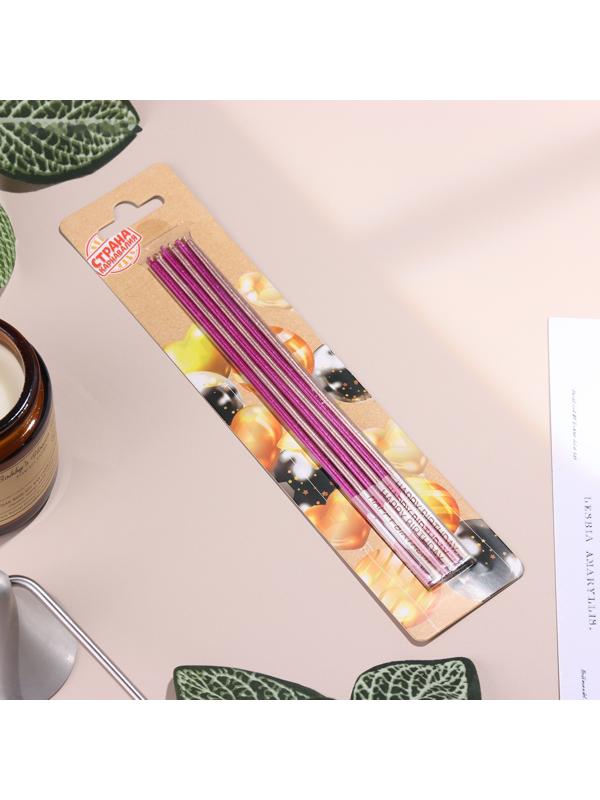 Набор свечей в торт, 6 штук 